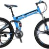 SL G4 Mountain Bike 26 inch bike 3 Spoke bike dual suspension bike folding mtb blue bike 100x100 - SL S7 Mountain Bike